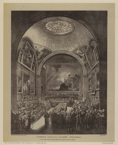 Közös Tanácsterem, Guildhall, London City, 1808